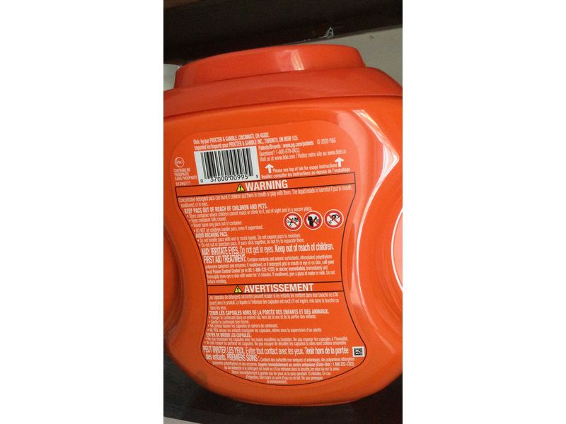 Tide Pods 3-In-1 Laundry Detergent, Original, 34 oz/967 g, 42 Pacs
