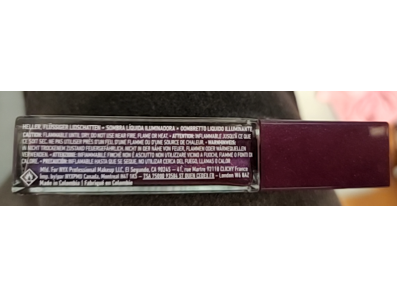 NYX Professional Makeup Ultimate Glow Shots Brightening Liquid Eyeshadow, Feelin' Grape, 0.25 fl oz/7.5 mL