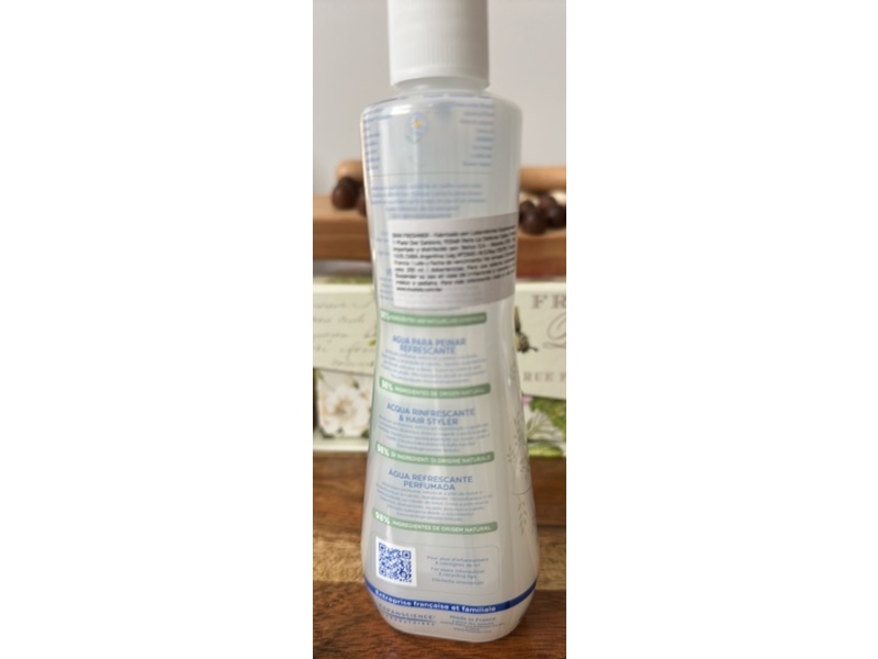 Mustela Baby Skin Hair Styler & Skin Freshener, 6.76 fl oz/200 mL