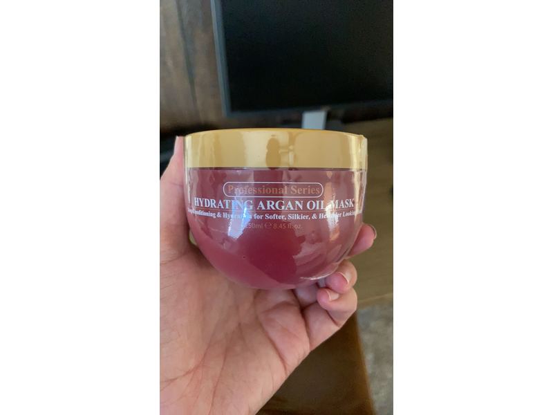 Arvazallia Hydrating Argan Oil Mask, 8.45 fl oz/250 mL