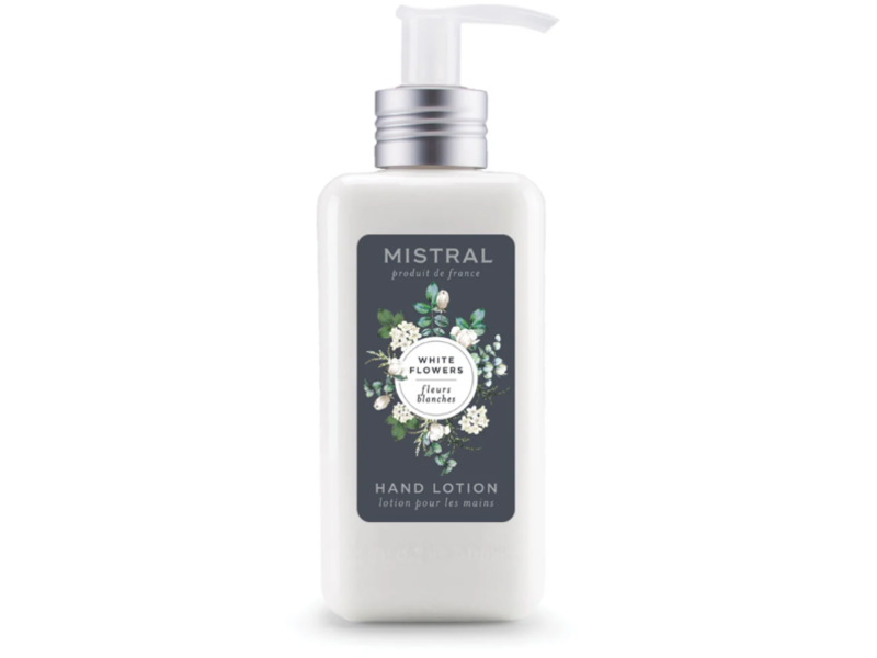 Mistral Hand Lotion, White Flowers, 10 fl oz/300 mL