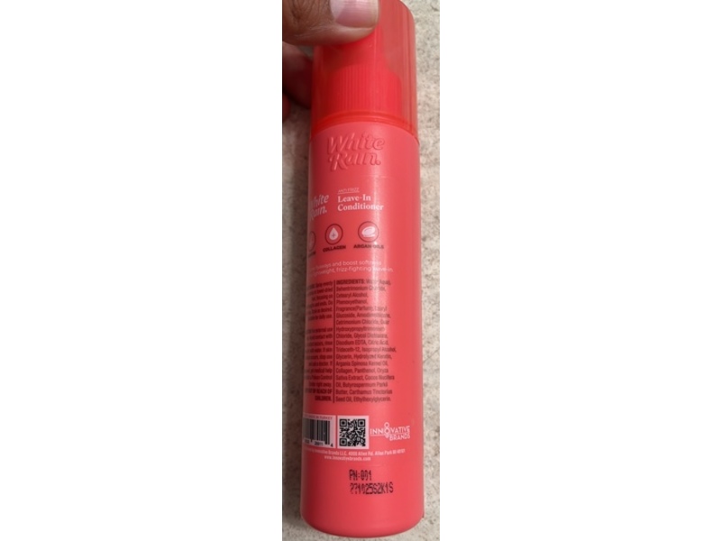 White Rain Anti Frizz Leave-In Conditioner, 4 fl oz/118 mL