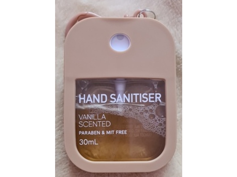 OXX Bodycare Hand Sanitiser, Vanilla Scented, 30 mL