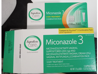 Signature Care Miconazole 3 Vaginal Antifungal Combination Pack - Image 3