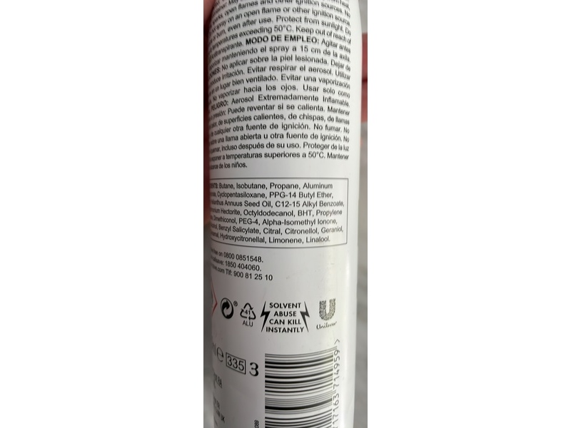 Dove Nourishing Secrets Antiperspirant Spray, Awakening Ritual, 250 mL