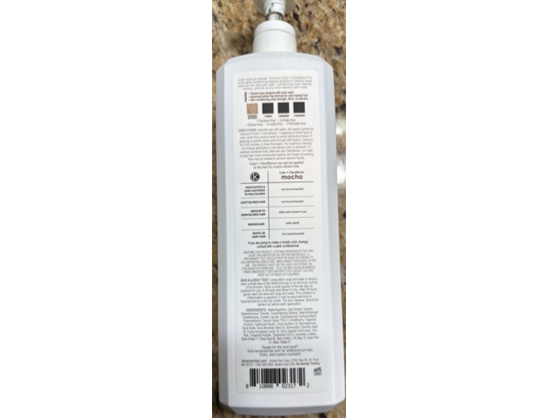 Keracolor Color + Conditioner, Mocha, 33.8 fl oz/1000 mL