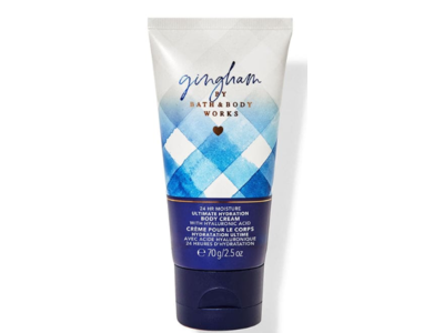 Bath & Body Works Hydrating Body Cream, Gingham, 2.5 oz/70 g