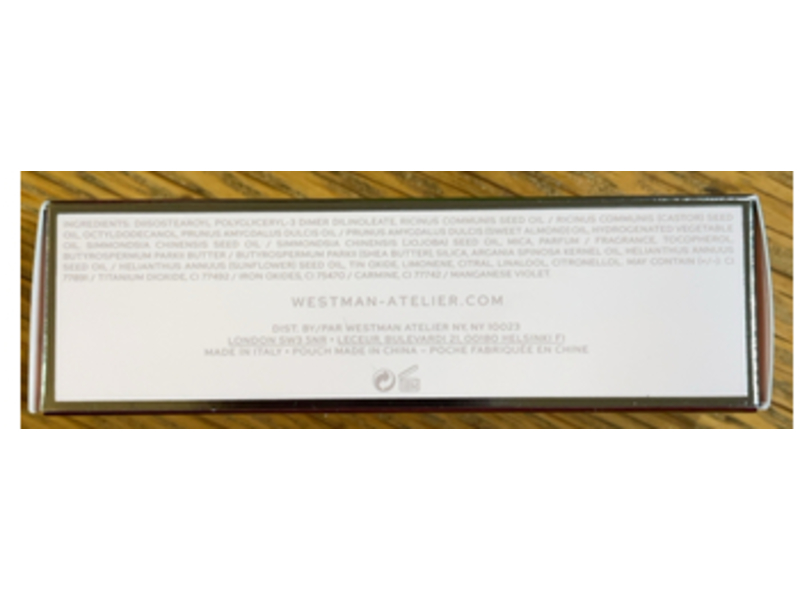 Westman Atelier Squeaky Clean Liquid Lip Balm, Chou Chou, 0.21 fl oz/6.5 mL