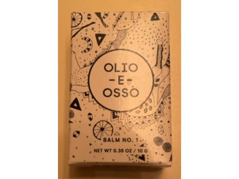Olio E Osso Lip Balm, No. 1 Clear, 0.35 oz/10 g