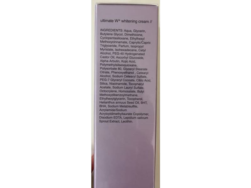 Mesoestetic Ultimate W+ Whitening Cream, 1.69 fl oz/50mL