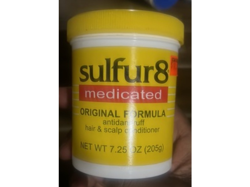 Sulfur8 Medicated Antidandruff Hair And Scalp Conditioner, 7.25 oz/205 g, Pack Of 2