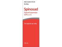 Spinosad Topical Suspension 0.9%, 120 mL, ParaPRO (Rx) - thumbnail 1