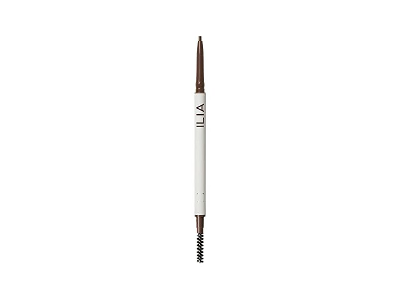 ILIA In Full Micro-Tip Brow Pencil, Dark Brown, 0.003 oz/0.09 g