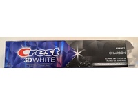 Crest 3D White Toothpaste, Charcoal, 135 mL - thumbnail 2