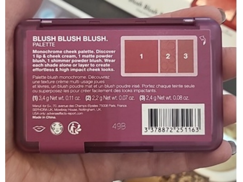 Sephora Multi-Texture Blush, 03 Deal Closer, 0.08 oz/2.4 g