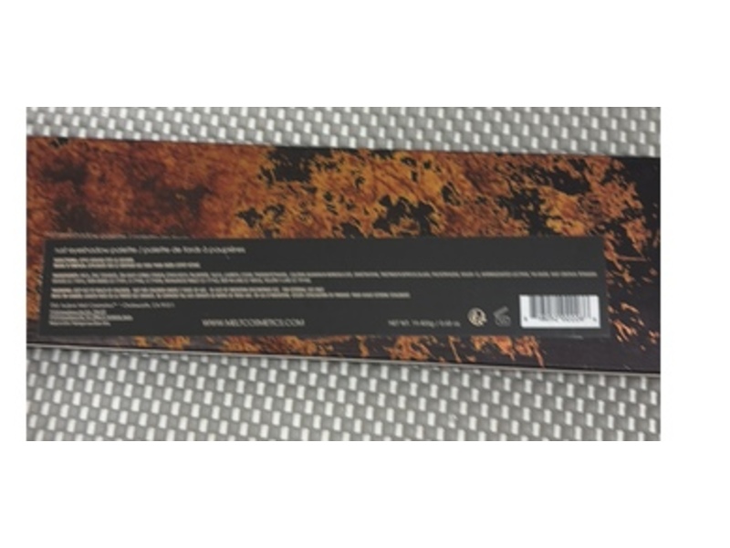 Melt Cosmetics Rust Eyeshadow Palette, 0.68 oz/19.4 g