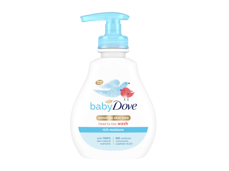 Baby Dove Rich Moisture Head To Toe Wash, 6.76 fl oz/200 mL