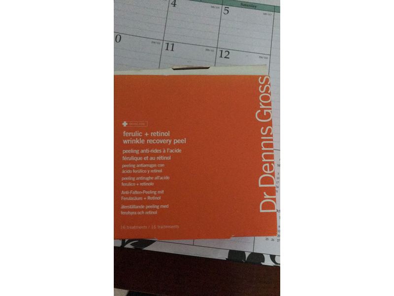 Dr. Dennis Gross Ferulic + Retinol Wrinkle Recovery Peel 16 Packetts