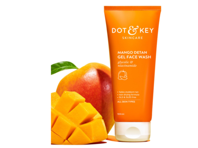 Dot & Key Skincare Mango Detan Gel Face Wash, 100 mL