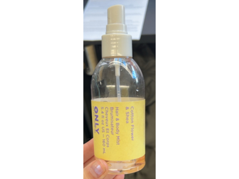 Old Navy Only Hair & Body Mist, Cotton Flower & Shea, 5.4 fl oz/160 mL