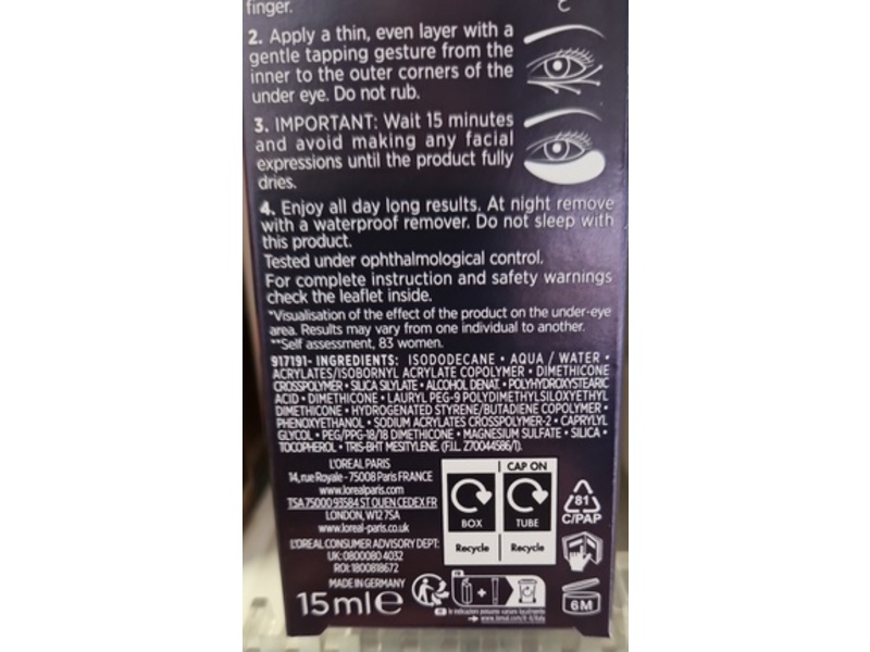 L'Oreal Paris Revitalift Laser Eye Bag Eraser, 15 mL