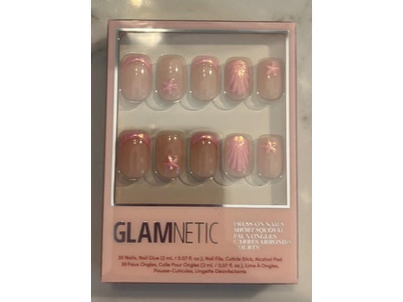 Glamnetic Press On Nails, Blush Dunes, 30 Count