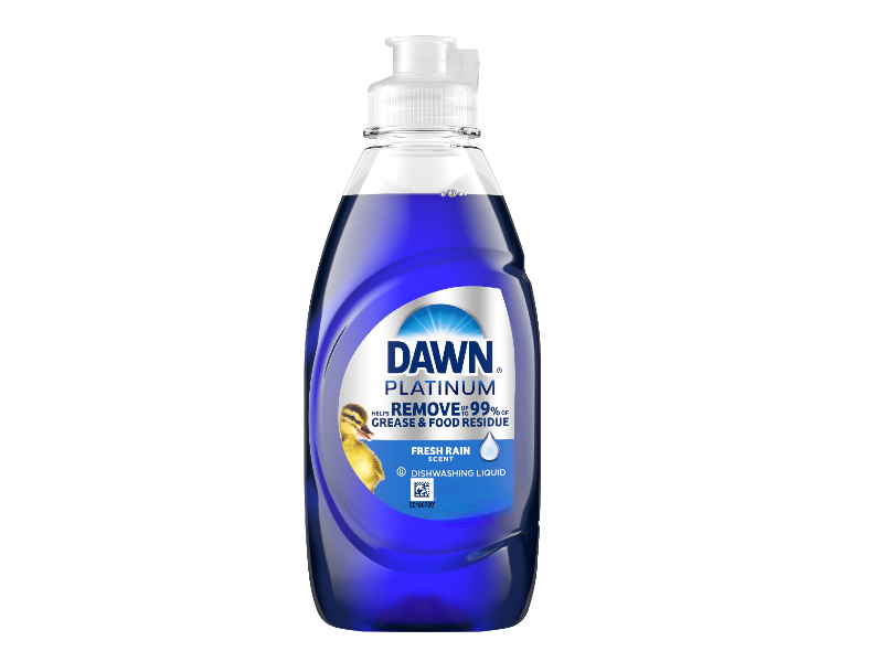 Dawn Platinum Dishwashing Liquid, Fresh Rain Scent, 24 fl oz/709 mL