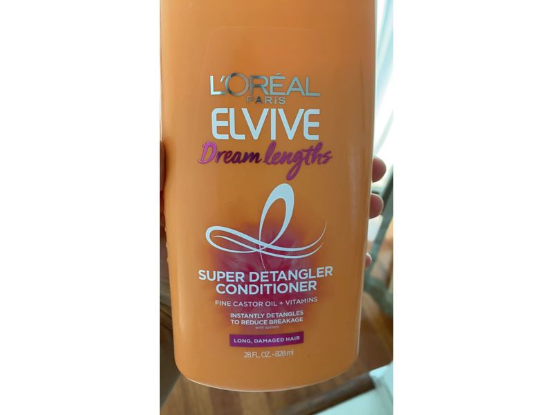 L'oreal Paris Elvive Dream Lengths Super Detangler Conditioner, Long, Damaged Hair, 28 fl oz/828 mL