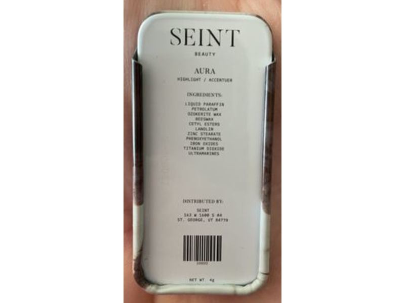 Seint Beauty Highlighter, Aura, 4 g