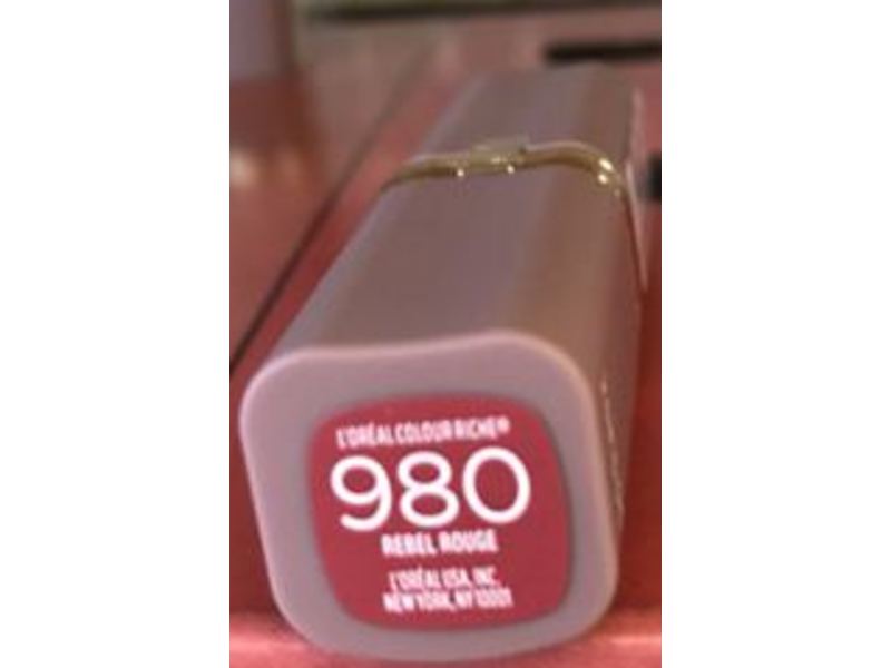 L'Oreal Paris Colour Riche Ultra Matte Nude Lipstick, Rebel Rouge, 0.13 oz/3.6 g