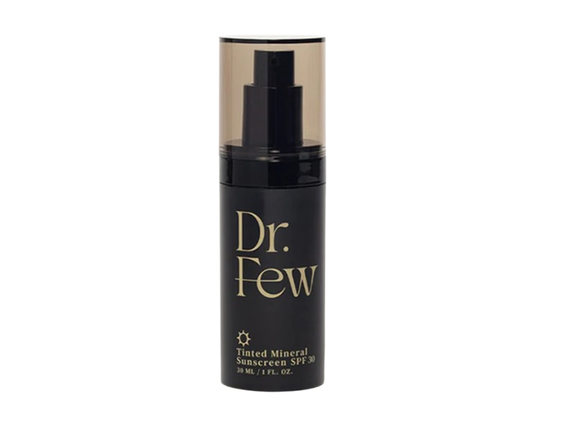 Dr. Few Tinted Mineral Sunscreen, SPF 30, 1 fl oz/30 mL