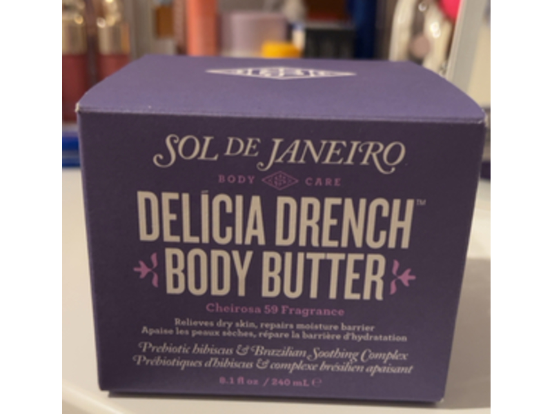 Sol de Janeiro Delicia Drench Body Butter, 8.1 fl oz/240 mL