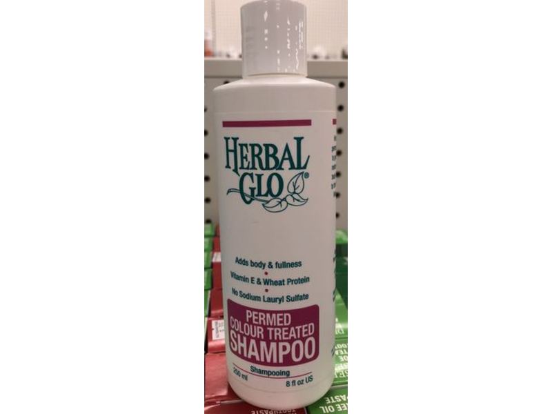 Herbal Glo Permed Colour Treated Shampoo, 8 fl oz/250 mL