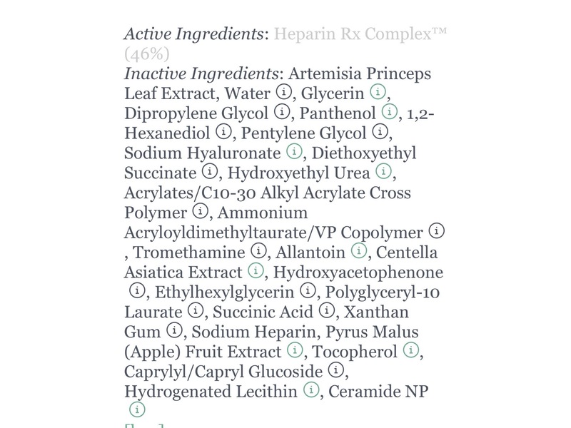 Fation Nosca9 Trouble Serum, Heparin Rx Complex, 1.01 fl oz/30 mL