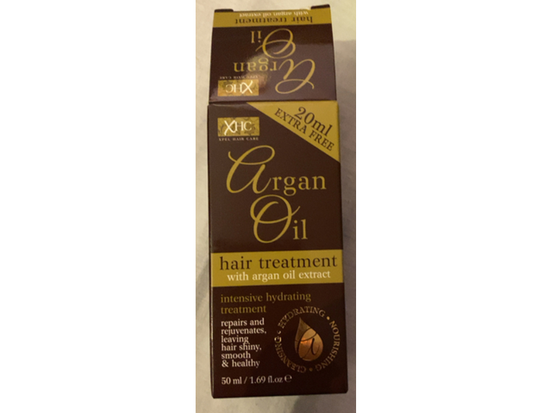 XHC Argan Oil Intensive Hydrating Hair Treatment, 1.69 fl oz/50 mL