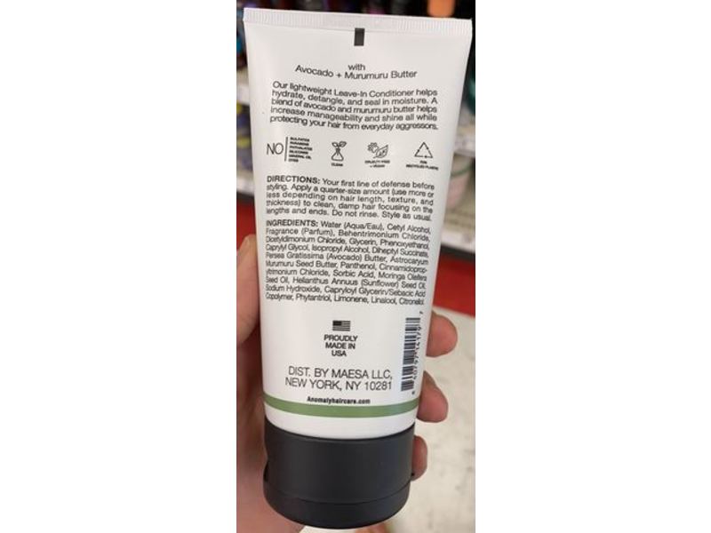 Anomaly Leave-In Conditioner, 5 fl oz/147 mL