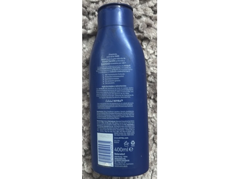 Nivea Nourishing Body Milk , 400 mL