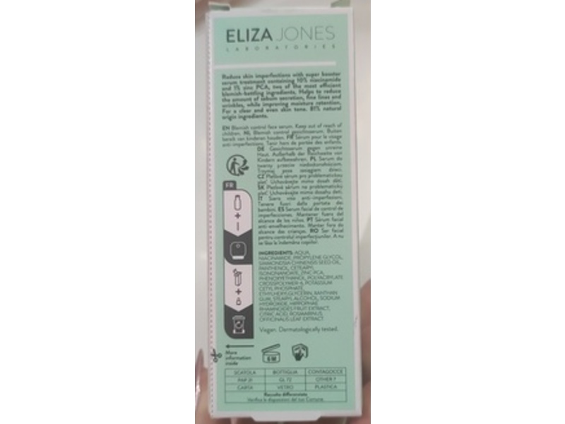 Eliza Jones Laboratories Super Booster Blemish Control, 10 mL