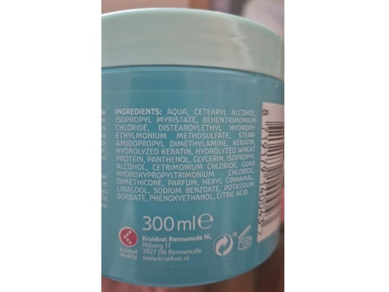 Kruidvat Repair Keratin Hair Mask, 300 mL
