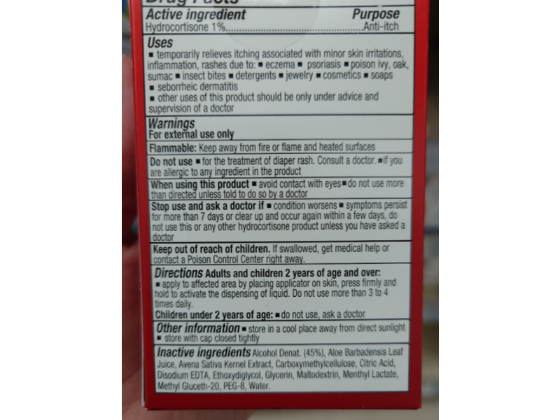 Walgreens Hydrocortisone Applicator Fast Itch Relief Roller, Aloe, 1.25 fl oz/36 mL