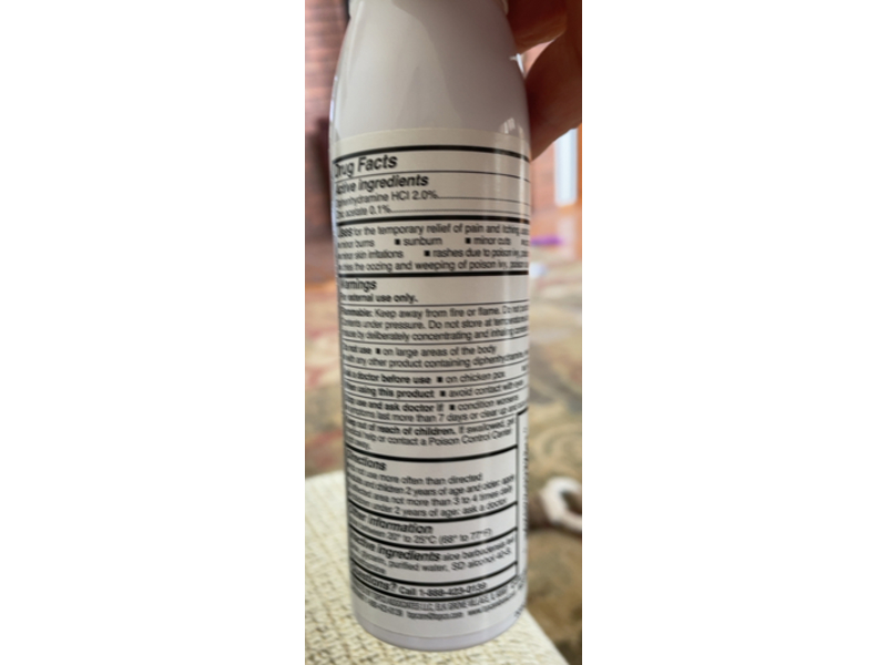 TopCare Health Itch Relief Continuous Spray, Extra Strength, 2.7 oz/76 g