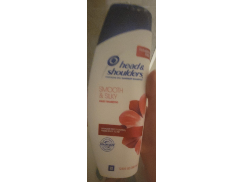 Head & Shoulders Daily Shampoo, Smooth & Silk, 12.8 fl oz/380 mL