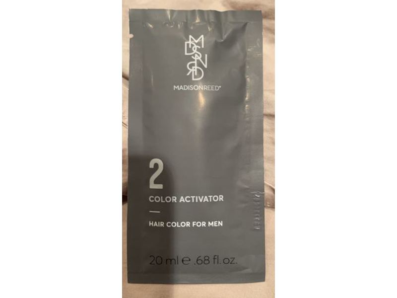 Madison Reed 2 Color Activator Hair Color For Men, Graphite, 0.68 fl oz/20 ml