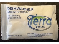 Terra Breeze Dishwasher Machine Detergent, 1.5 oz/42.5 g, 200 Count - thumbnail 2