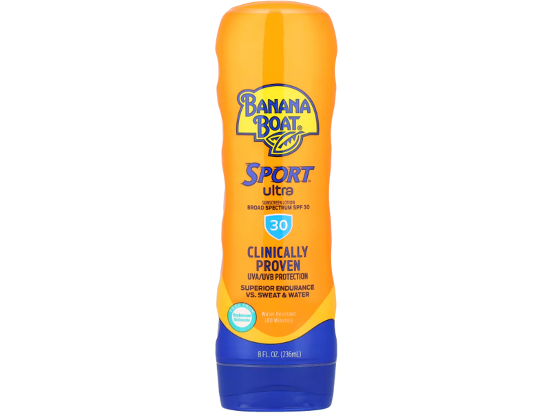 Banana Boat Ultra Sport Sunscreen Lotion, SPF 30, 8 fl oz/236 mL
