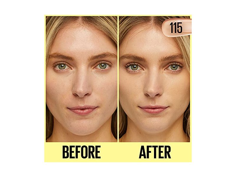 Maybelline Fit Me Tinted Moisturizer,115, 1 fl oz/30 mL