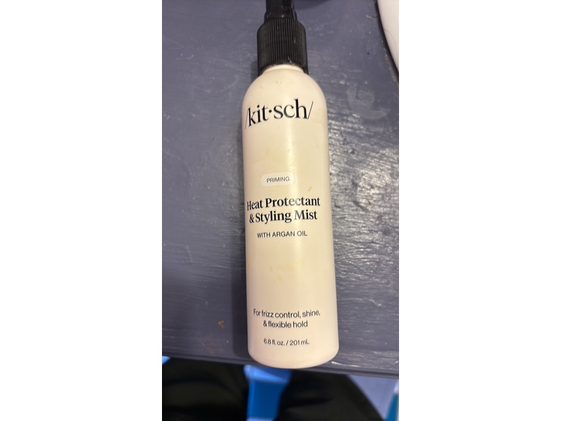 Kitsch Priming Heat Protectant & Styling Mist, Argan Oil, 6.8 fl oz/201 mL