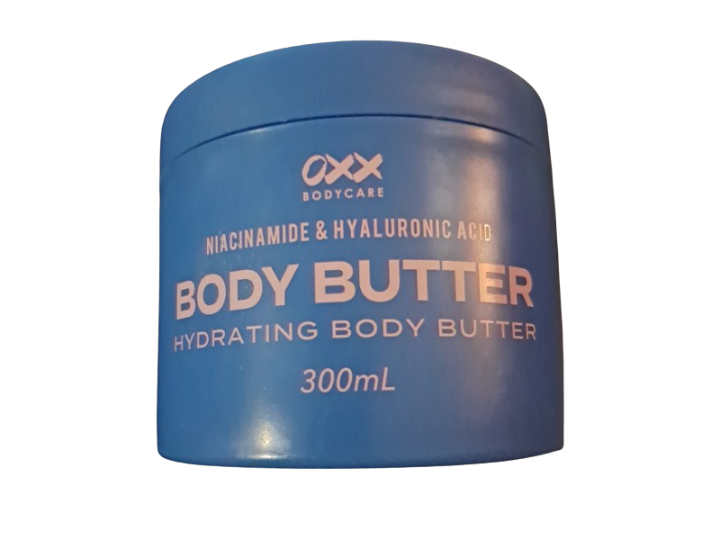 Oxx Bodycare Hydrating Body Butter, Niacinamide And Hyaluronic Acid, 300 mL