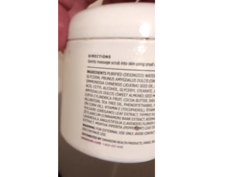 Swanson Tea Tree Oil Exfoliating Scrub, Walnut Shell & Apricot Seed, 8.5 fl oz/250 mL