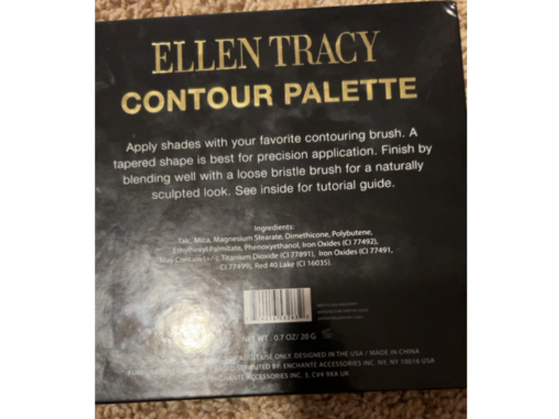 Ellen Tracy Contour Palette, 0.7 oz/20 g